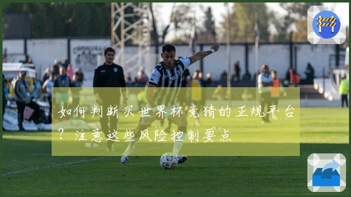 如何判断买世界杯竞猜的正规平台?注意这些风险控制要点